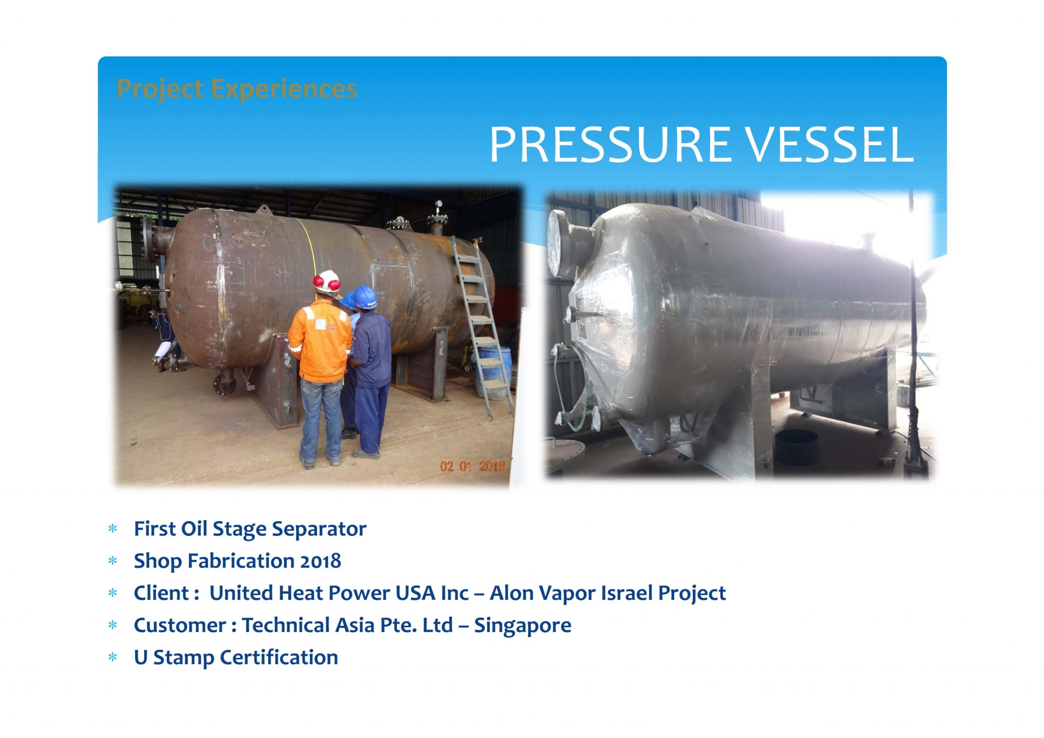 PROJECTS COMPLETED – PT. SK METALINDO