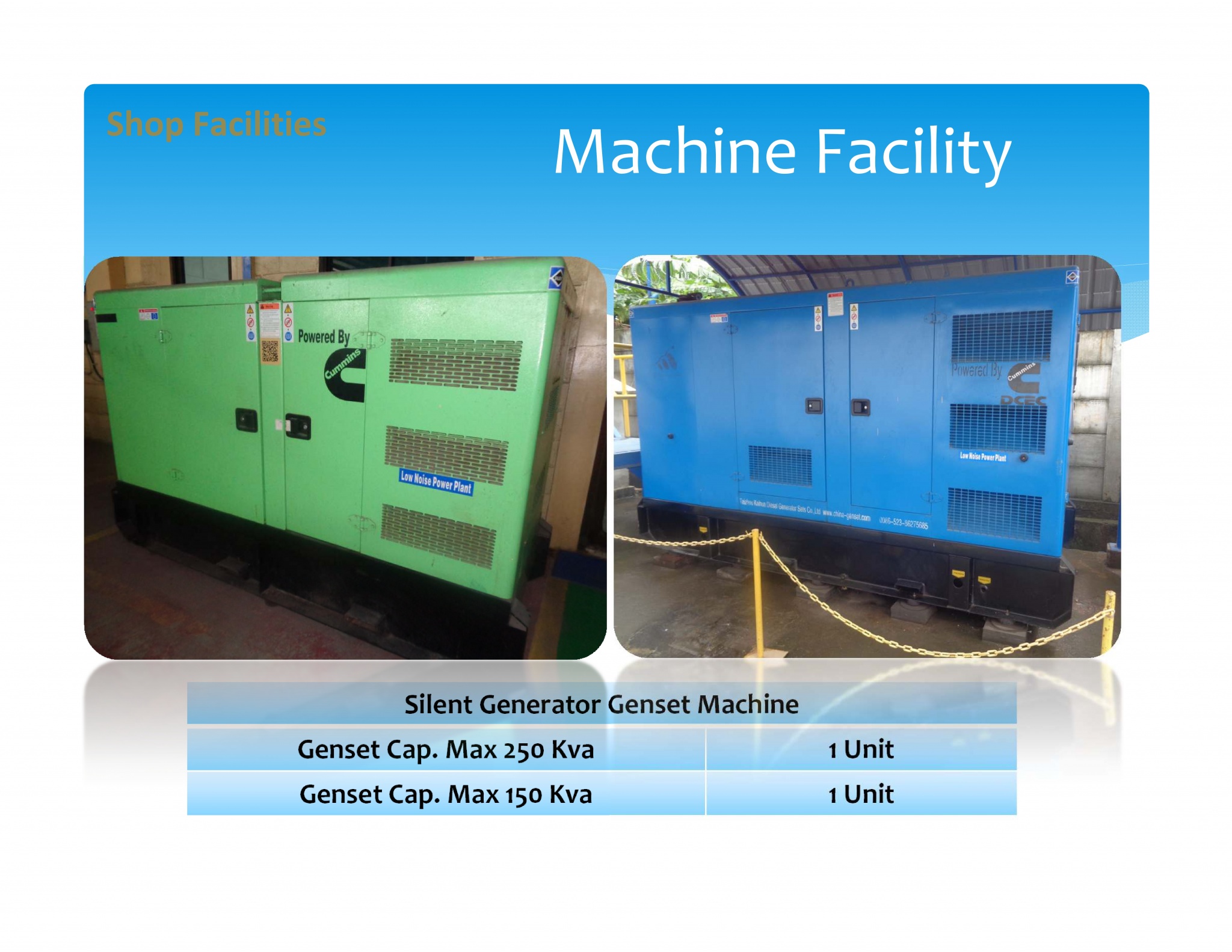 OUR FACILITIES – PT. SK METALINDO